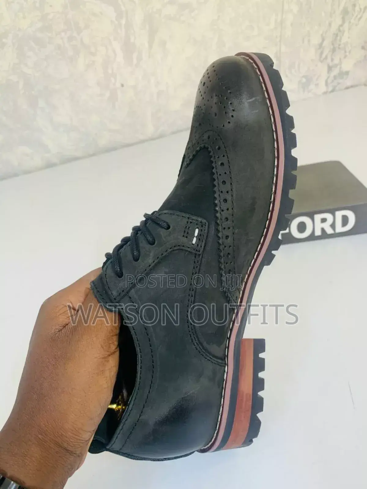 Classic Hard Genuine Leather Men Shoes