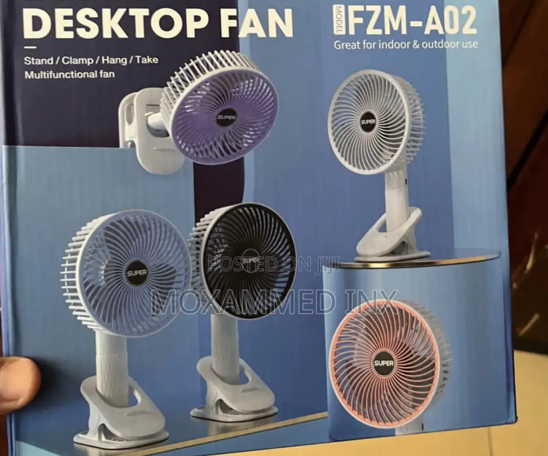 Rechargable Multifunction Desktop Fan
