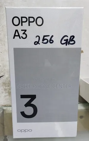 New Oppo A3 256 GB Black