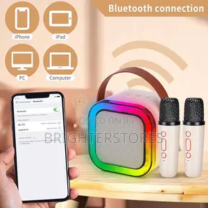 Karaoke Machine For Kids Adults, Portable Bluetooth Mini