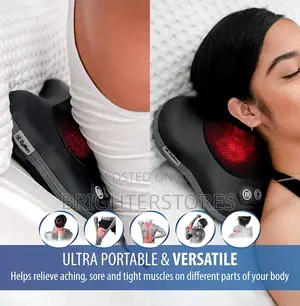 Electric Massage Pillow For Back,Shoulders,Legs,Foot,Body M