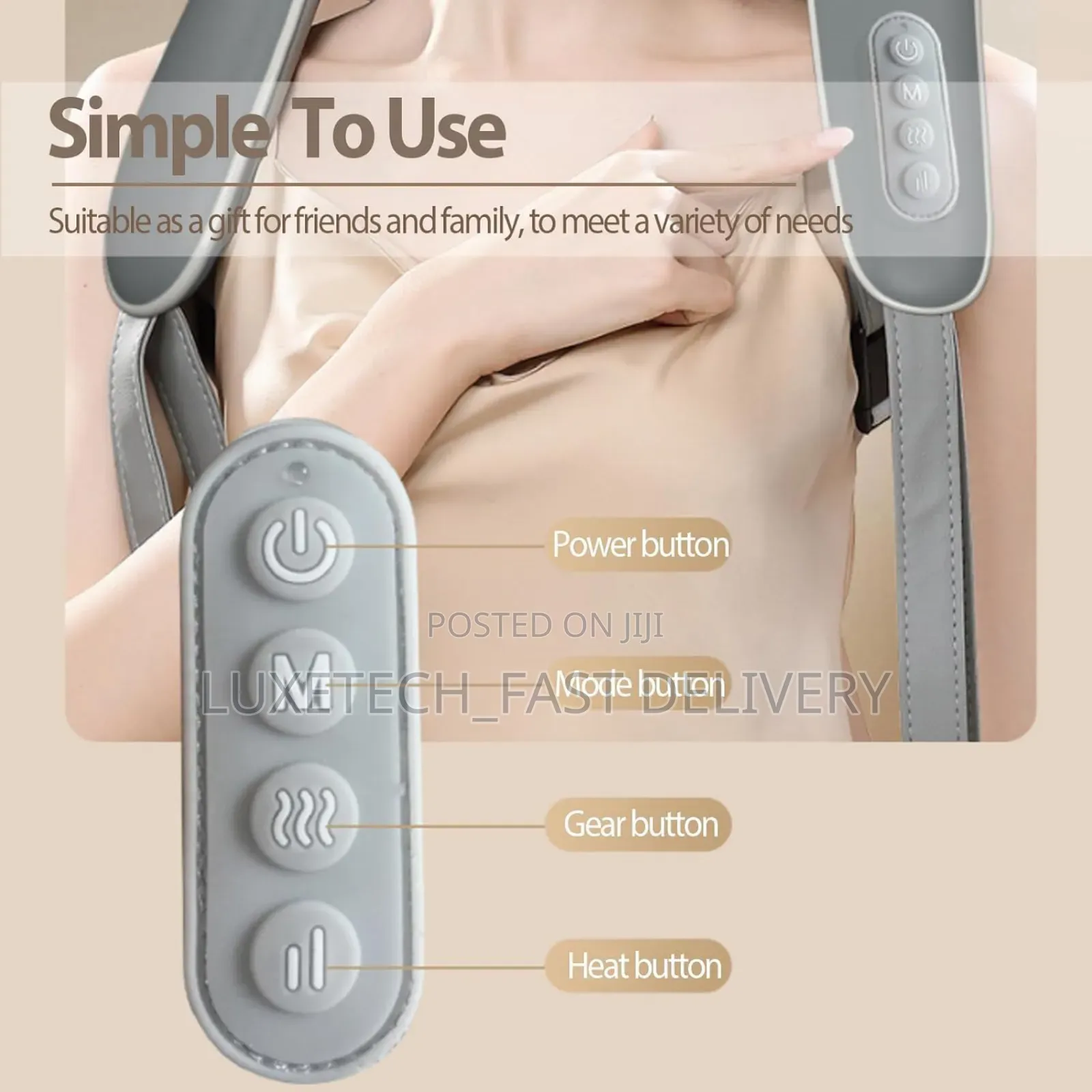 Neck and Back Massager Electric Shoulder Massager