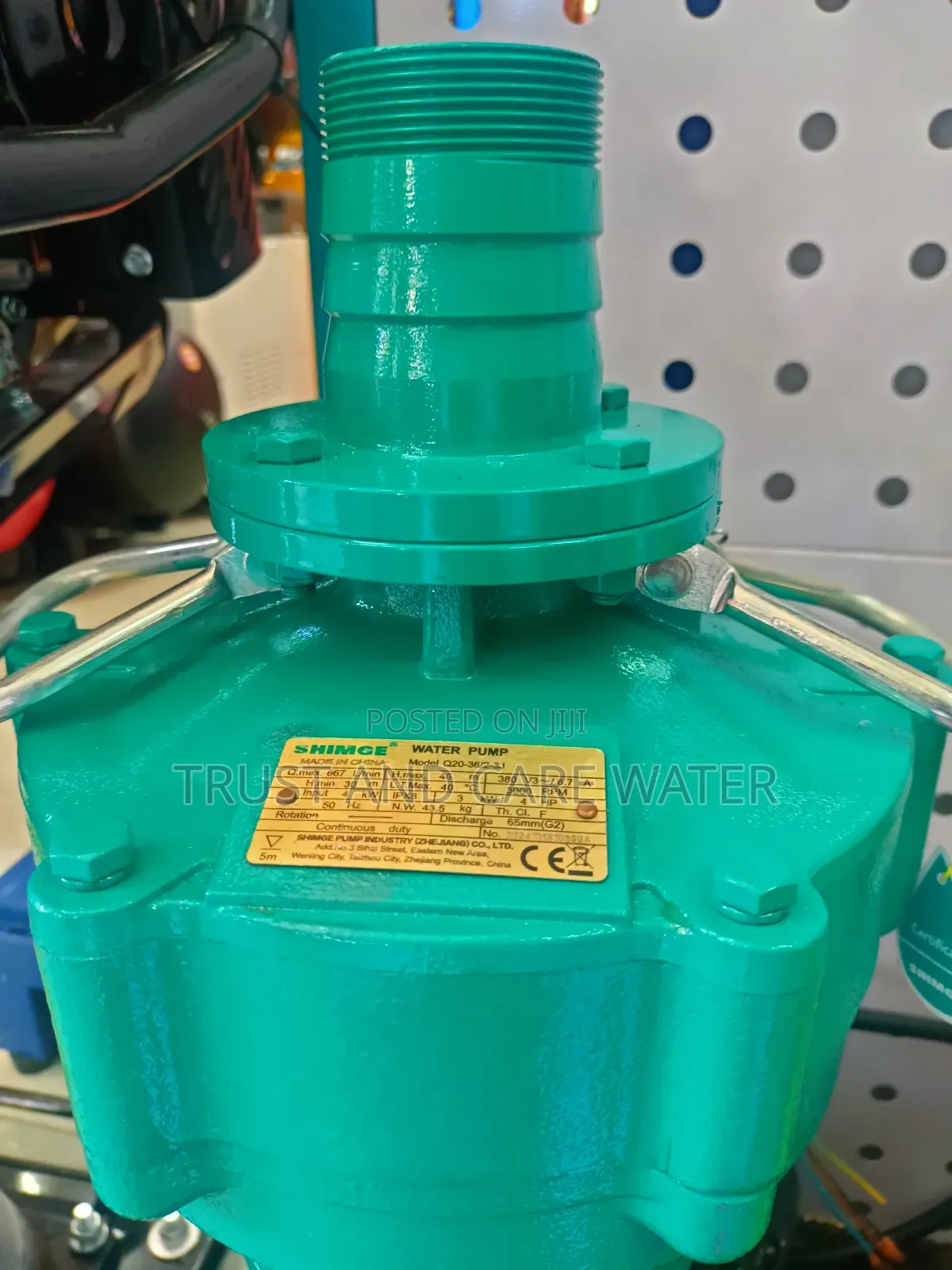 Shimge Water Pump 4hp