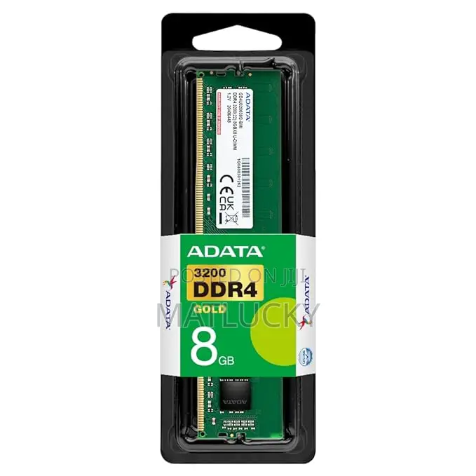 1x8gb Ddr4-3200 (Pc4-25600) Dimm for Desktop