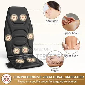 Massage Seat Cushion With Heat,10 Vibration Motors Seat Warm