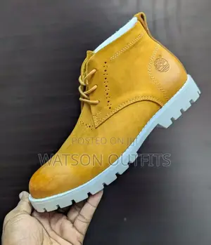 New Original Timberland Leather Boots/Shoes Org