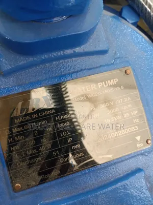 LBX Sawege Pump 25HP