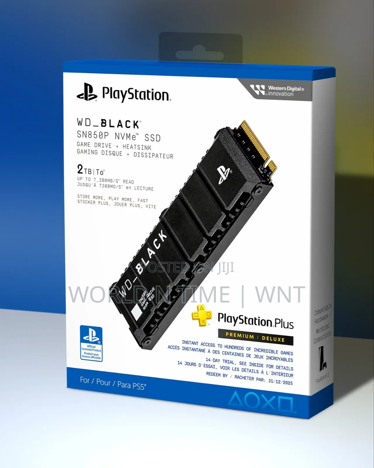 Wd_black 2tb SSD Storage Expansion for Ps5 Consoles
