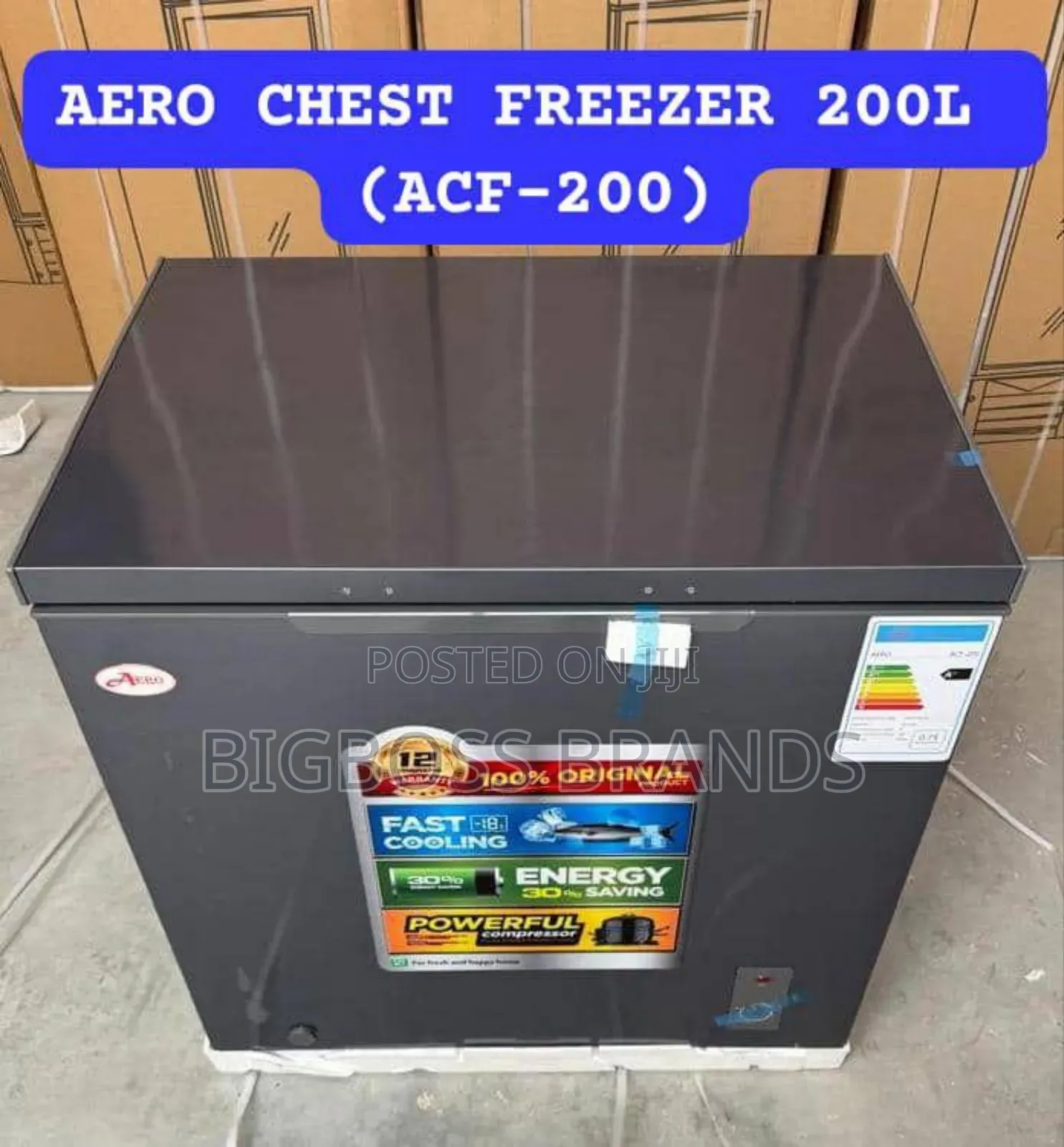 Aero Chest Freezer 200L