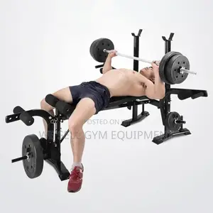 Weight Lift Bench + 50kg Dumbbells Set