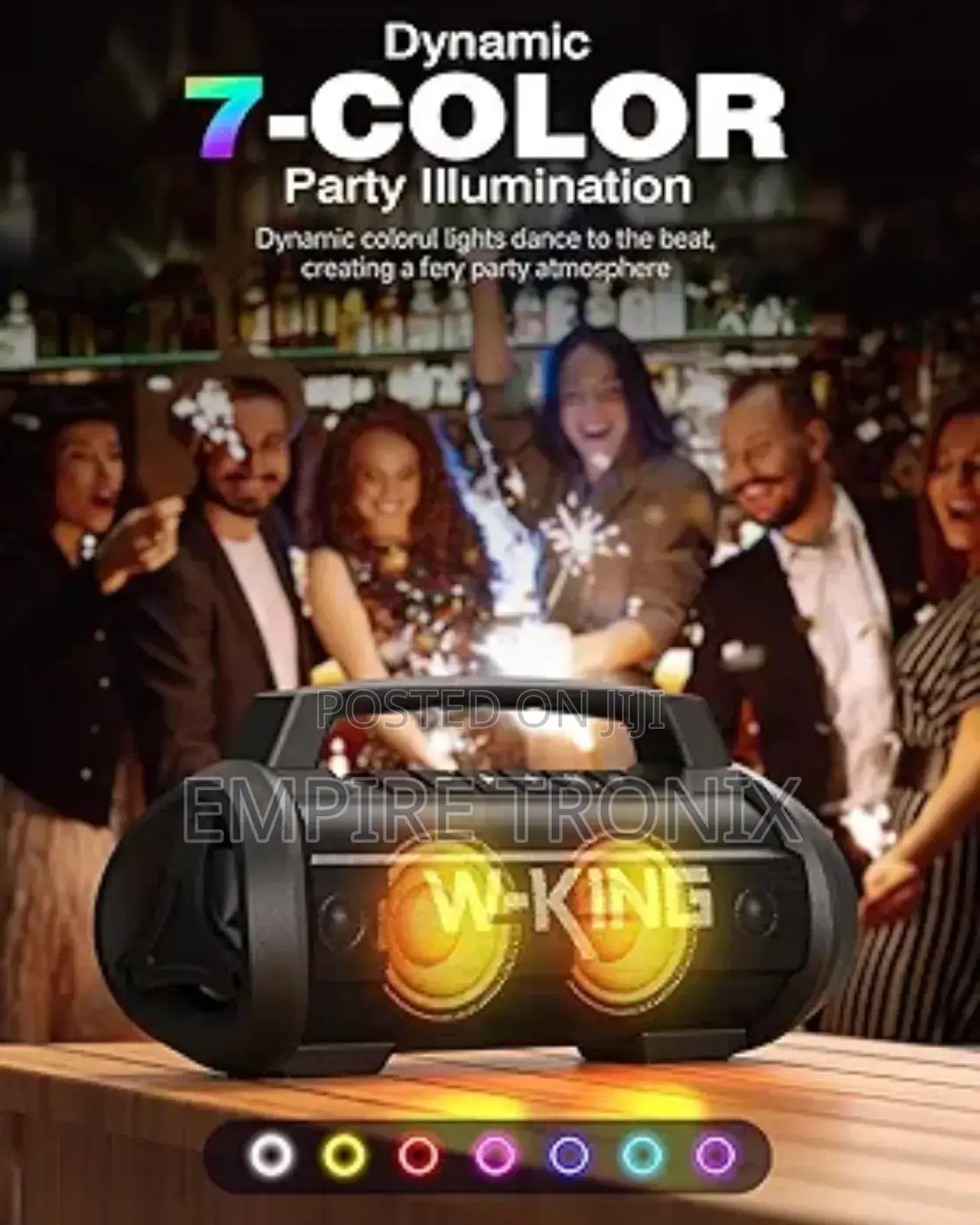 W-King D10 Powerful 70W Party Bluetooth Speaker