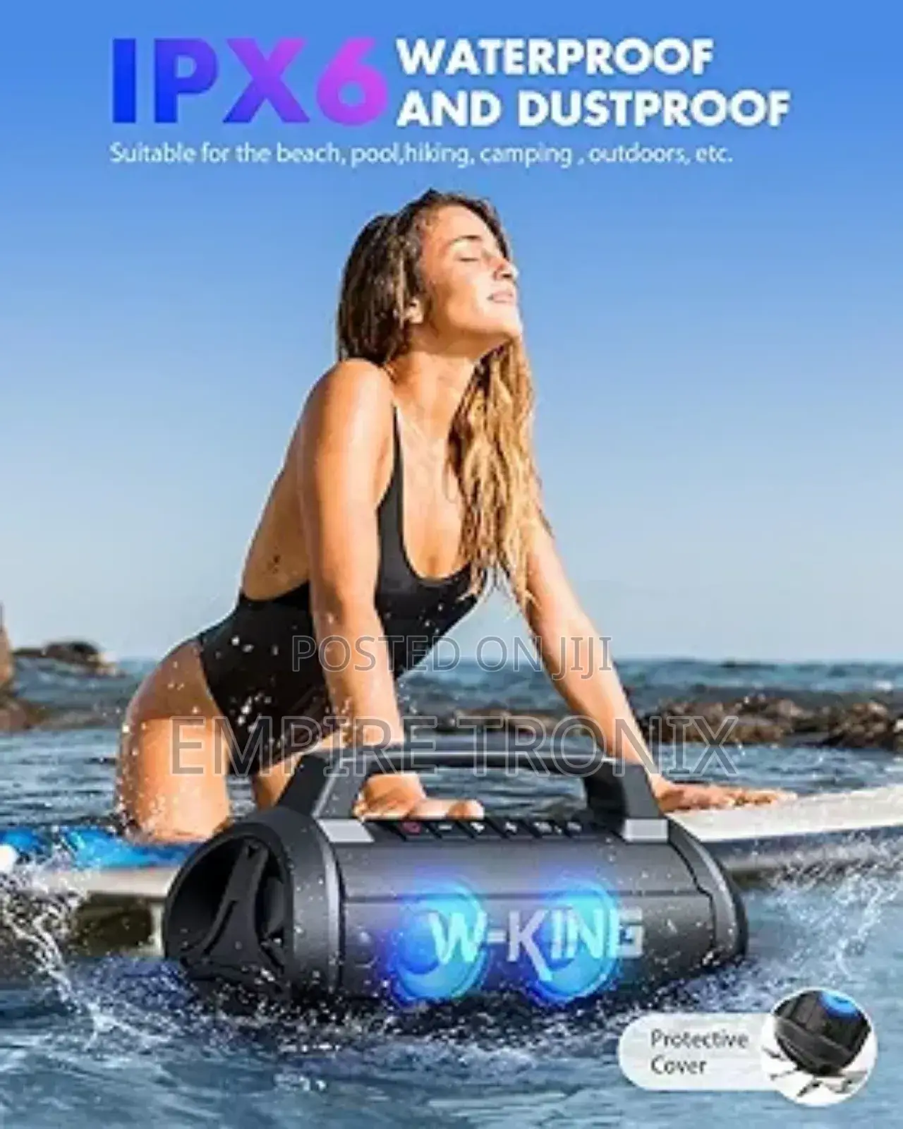 W-King D10 Powerful 70W Party Bluetooth Speaker