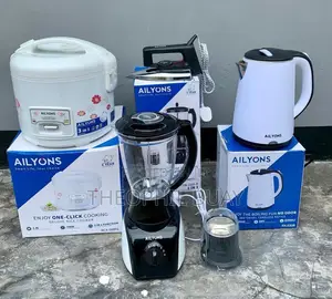 Set Ya Blender 2in1,Pasi, Kettle 1.8L Na Rice Cooker 1.8L