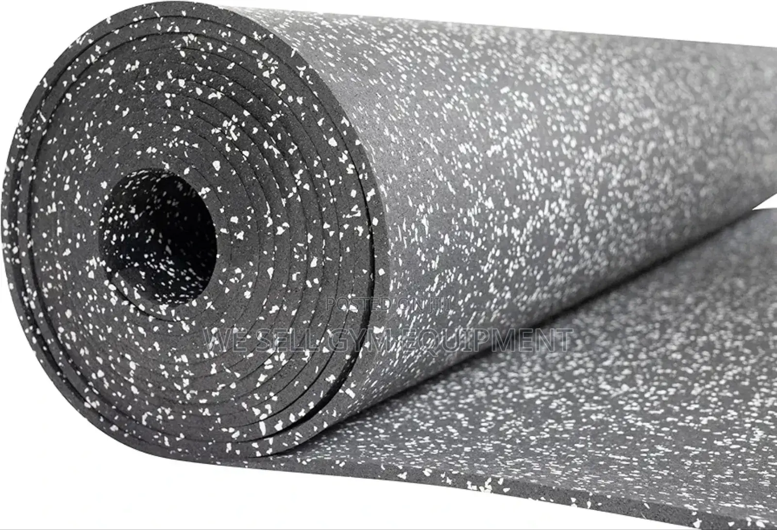 Heavy Duty Rubber Gym Mat Roller 10×1 Mitres