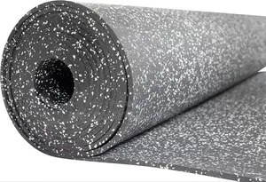 Heavy Duty Rubber Gym Mat Roller 10×1 Mitres
