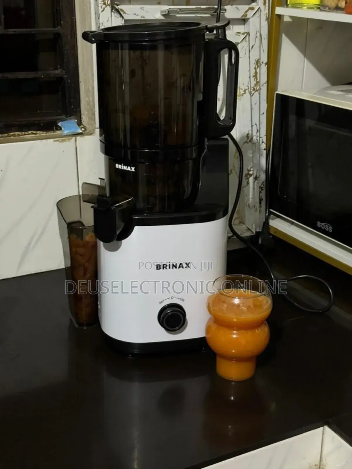 Hand Free Cold Pressed Juicer 2 in 1