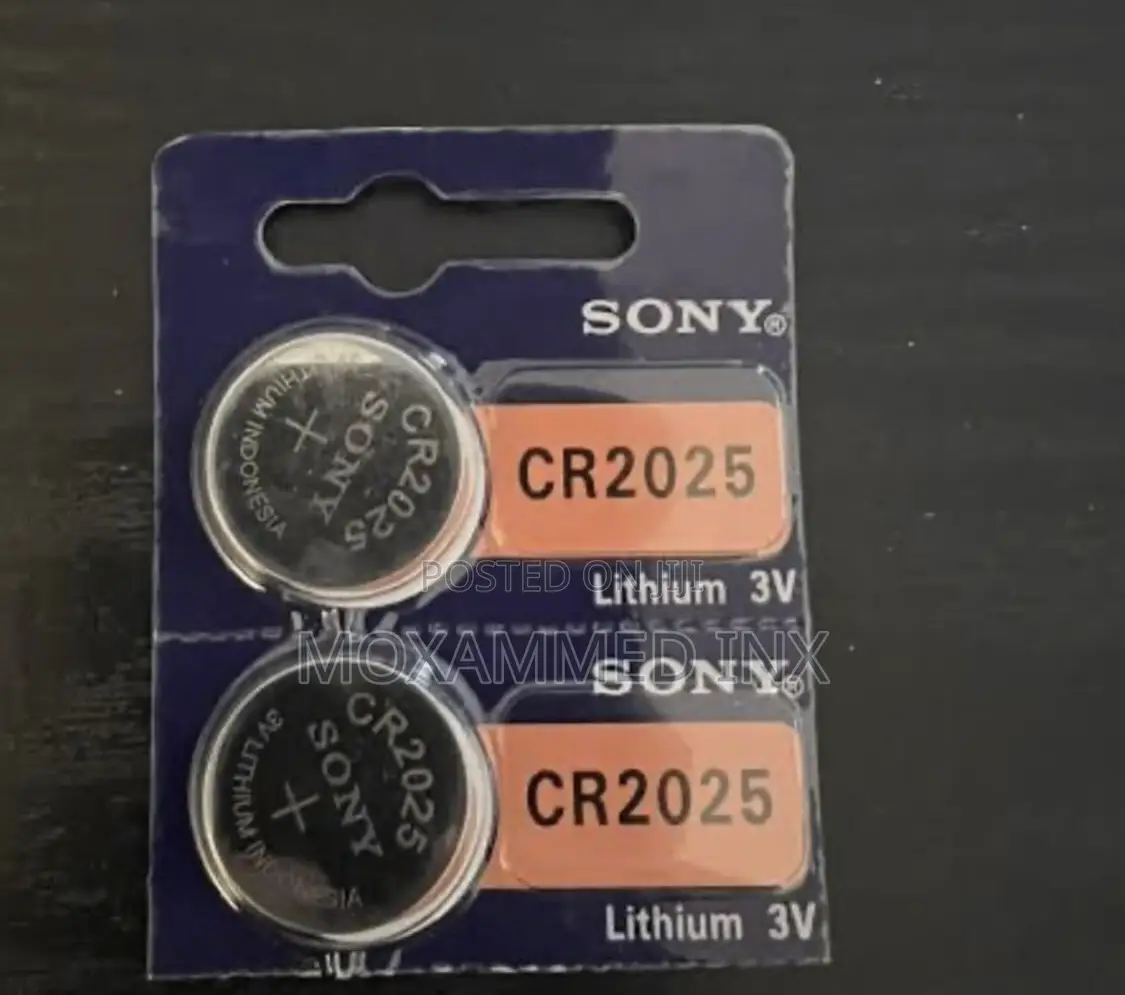 Sony CR2025 Lithium Battery 3V
