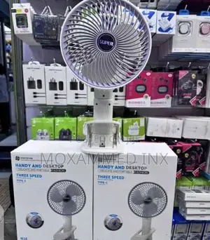 Rechargable Handy Desktop Fan
