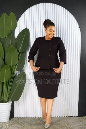 2pc Suit Skirt Jacket