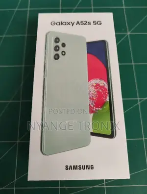 New Samsung Galaxy A52s 5G 128 GB White
