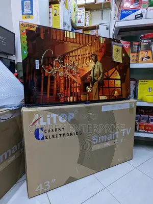 Alitop SMART FRAMELESS Tv 43 Inch Youtube, Netflix Bluetooth