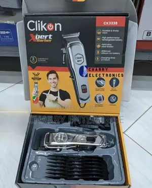 Original Clikon Rechargeable Hair Clipper/ Mashine Ya Kunyoa