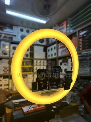 Selfie Ring Light With Tripod Stand 18"