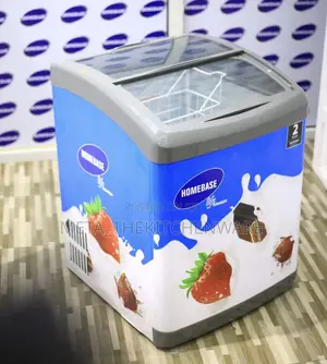 Homebase Showcase Freezer 156L
