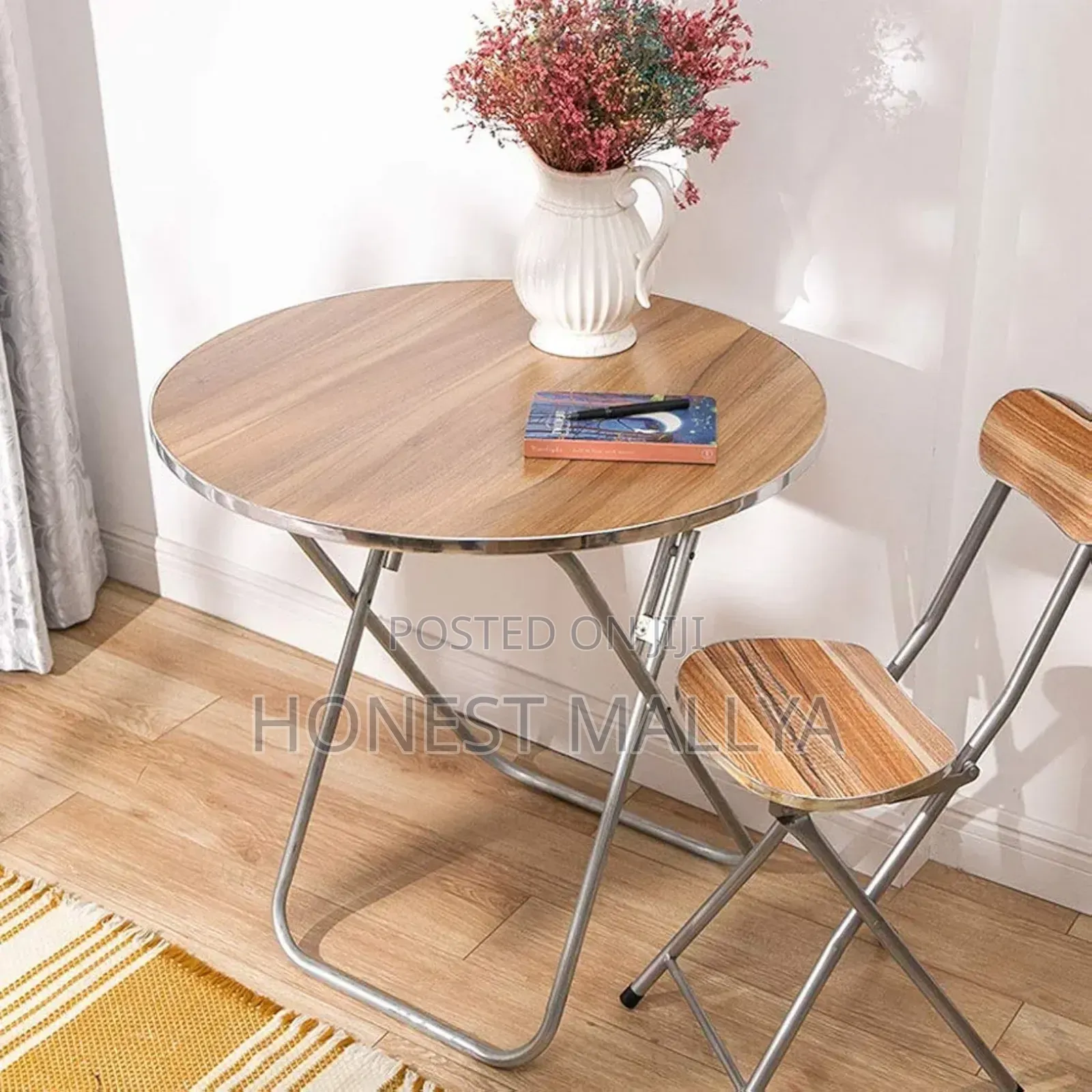 Brown Folding Table