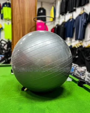 Silver Yoga Ball(Kijivu)