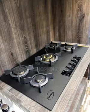 Table Top 5 Plates Black Cooker