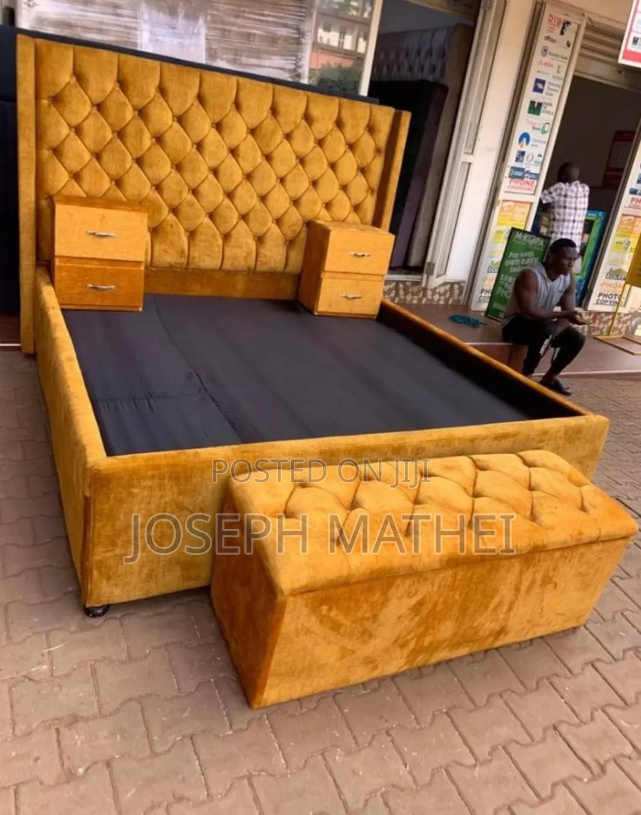 Kitanda Sofa +Kibench + Bed Side 2
