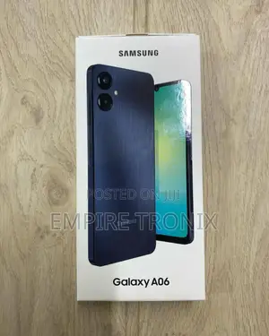 New Samsung Galaxy A06 64 GB Black