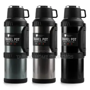 Travel Pot Vacuum Insulated Double Wall Stainless Steel
