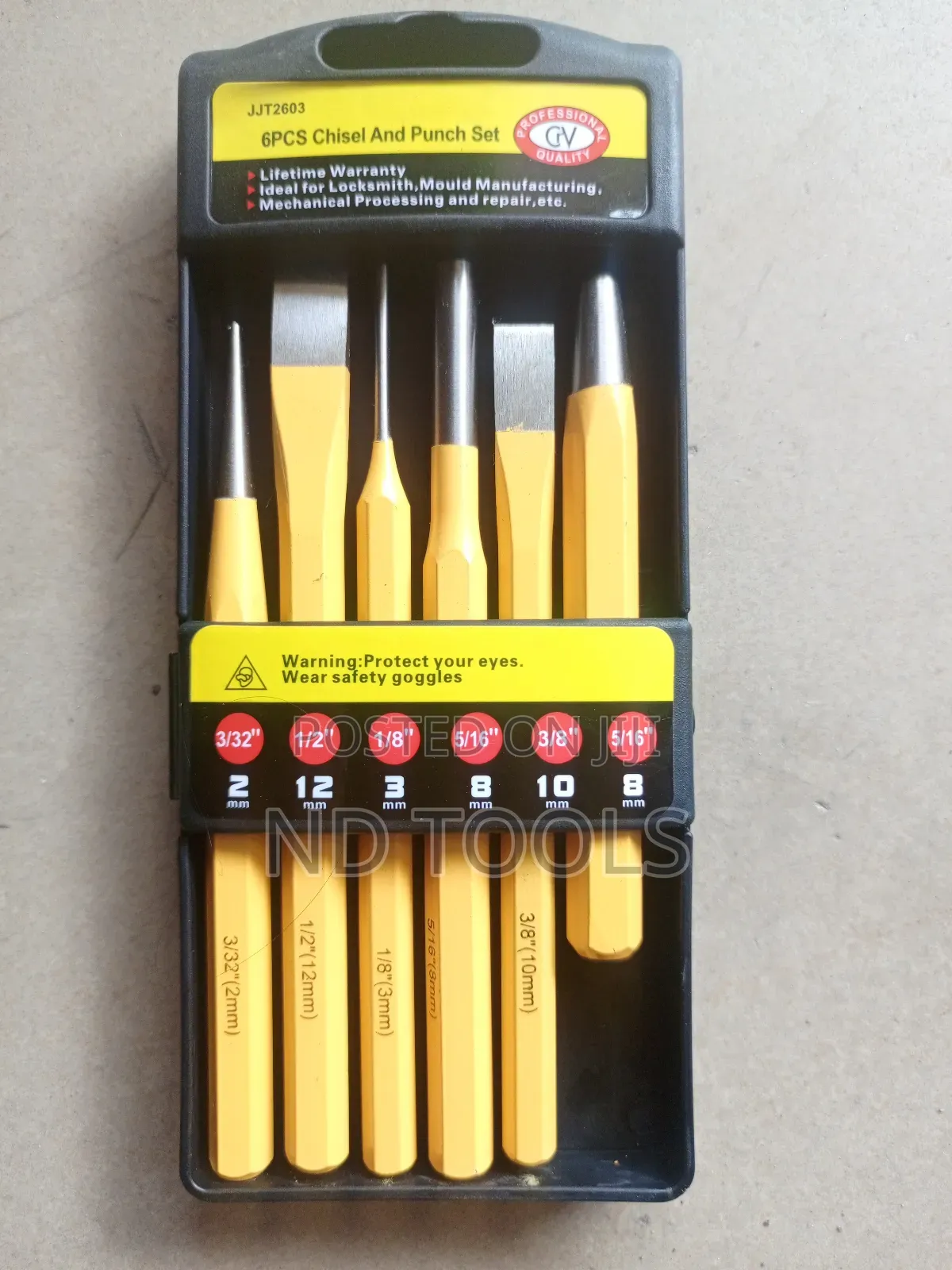 Chisel and Punch Set (6pcs)