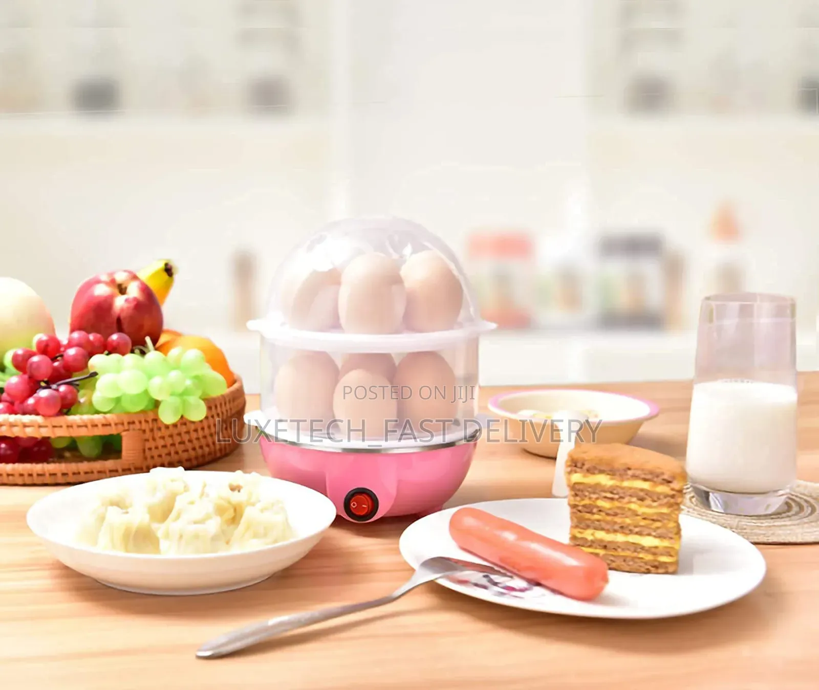 Smart Electric Egg Boiler Multi-Functional Steamer Automatic