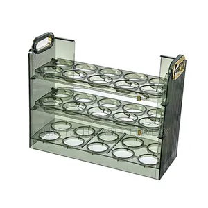 Egg Holder for Refrigerator | Storage Box for Fridge 3-Layer