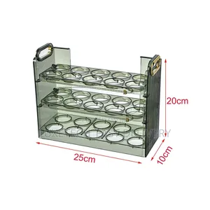 Egg Holder for Refrigerator | Storage Box for Fridge 3-Layer
