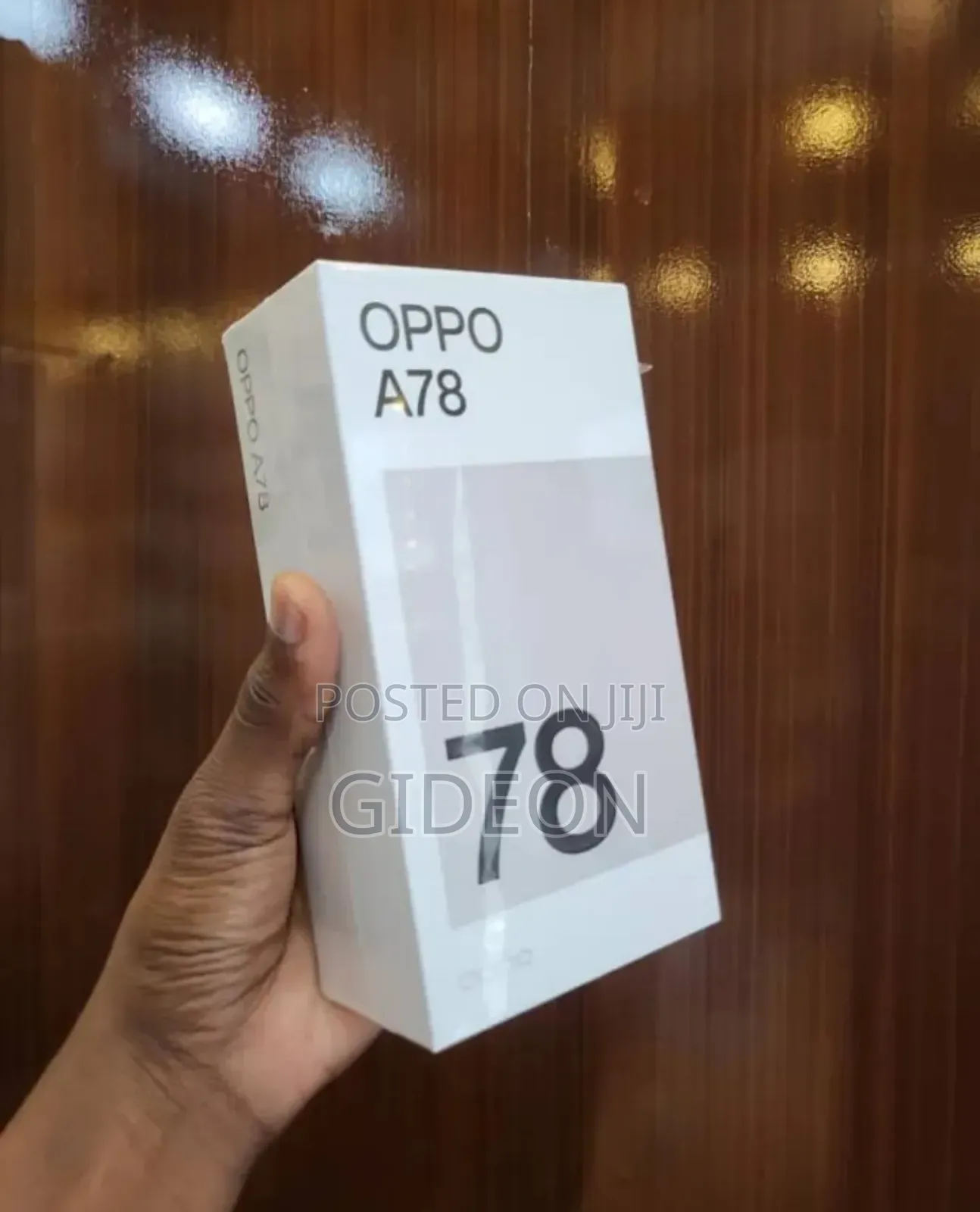 New Oppo A78 128 GB Black