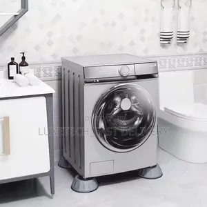 Universal Shock-Absorbing Anti-Slip Base for Washers/Fridge