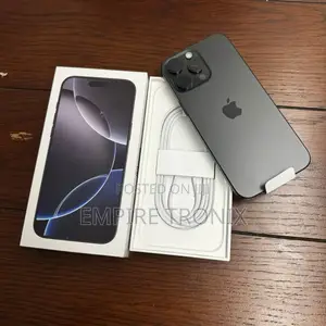 New Apple iPhone 16 Pro Max 256 GB Black