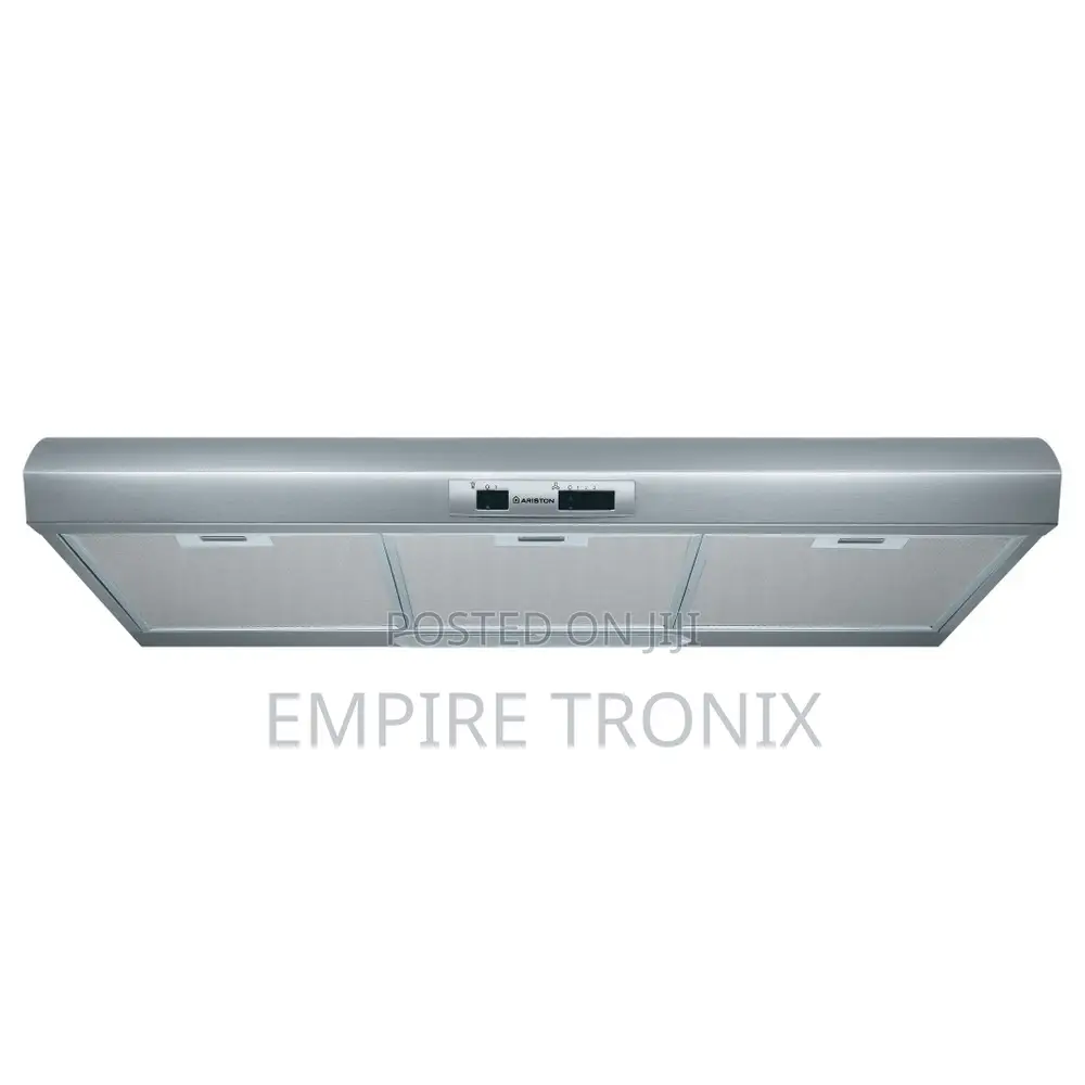 Ariston Freestanding Cooker Hood: 90cm - SL 19.1P IX