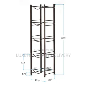 5 Gallon Water Jug Rack Detachable Water Bottle Holder
