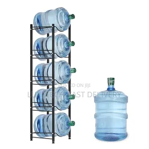 5 Tier Water Cooler Jug Holder Rack/Stendi Ya Chupa Za Maji