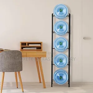 5 Rack Metal Bottle Stand Holder