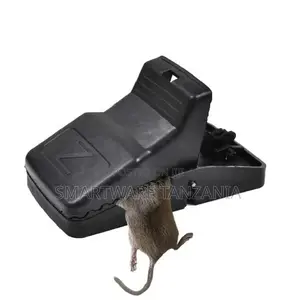 Mouse Traps Indoor for Home Small Trap House Mice Snap Black