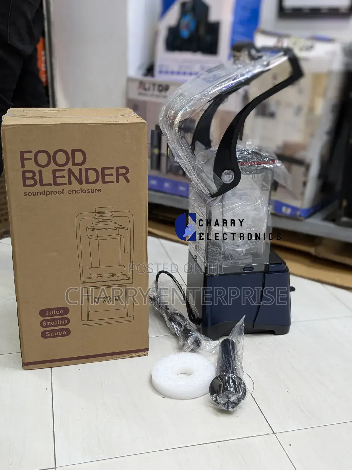 SOUNDPROOF Heavy Duty FOOD Blender for Juice, Smoothie 1.6L