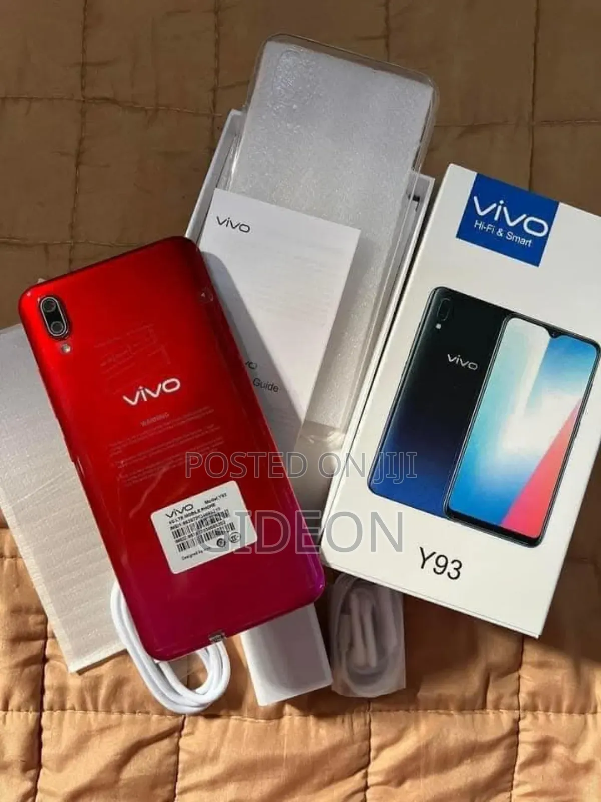 New Vivo Y93 64 GB Red
