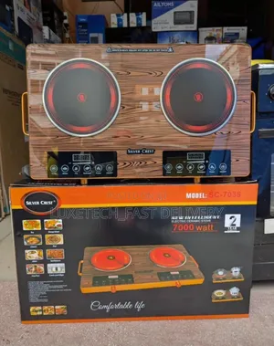 Silver Crest Electric Ceramic Stove/Dual Induction Stove