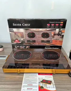 Double Silver Crest Kitchen Ceramic Stove Smart Cooker